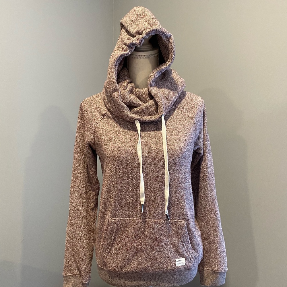 Cowl Neck Hoodie - Picture 6 of 7